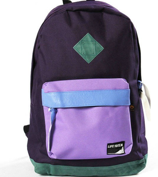 420D Polyster New desig Purple  backpack