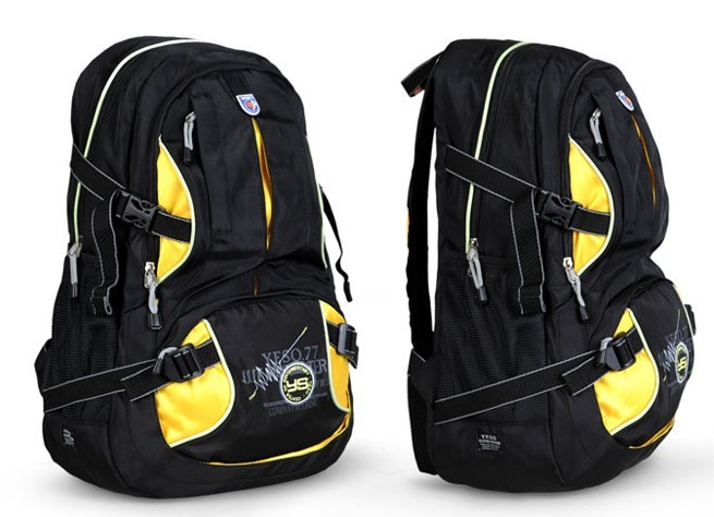 Beauty Yellow sports backpack