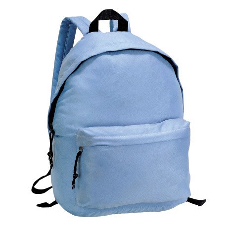 Blue Flashlight polyester outdoor sport  backpack