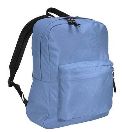 Blue outdoor 420D sport backpack