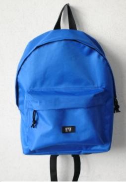 Blue polyester outdoor sport backpack