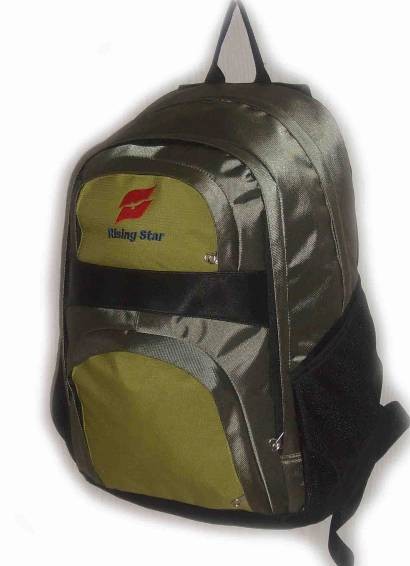 Flashlight Green sports backpack