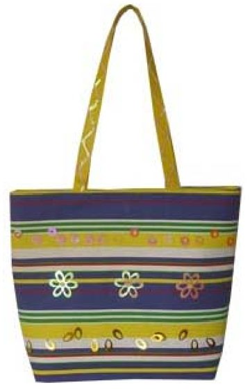 Colour lady beach bag