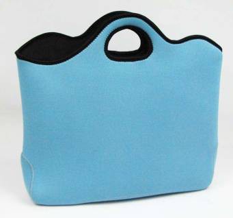 Blue Cute  Simple Lunch cooler bag