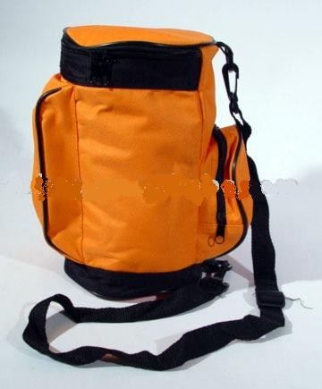 Yellow Round Travel cooler bag