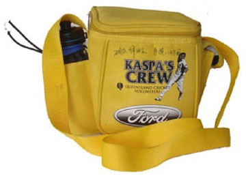 Yellow Travel cooler bag With Two Strap