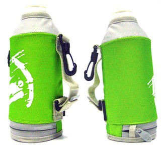 thermos bottle shape cooler bag