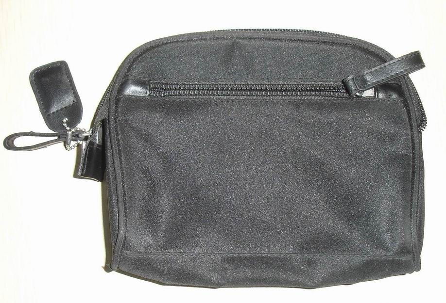 Gray polyster Cosmetic bag