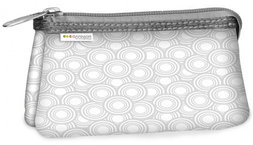 White polyster Cosmetic bag
