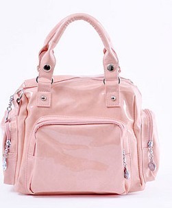 2012 Pink bright fashion bag