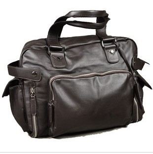 Gray hot sale fashion handbag for men