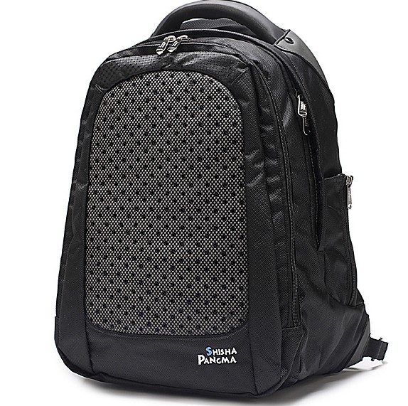 Black  Polyster laptop bag