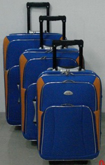 Blue EVA Luggage bag