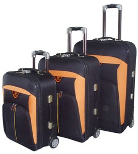 Fashion Polyster EVA Luggage bag