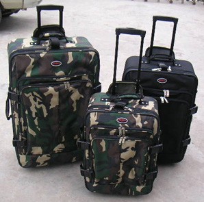 Soft camouflage Luggage bag