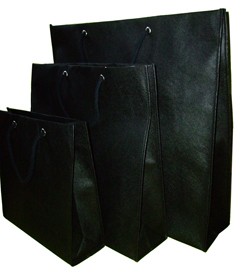 Black  Non Wonven Shopping bag