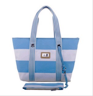 Blue Polyster  Shopping bag