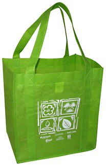 Green   Shopping bag