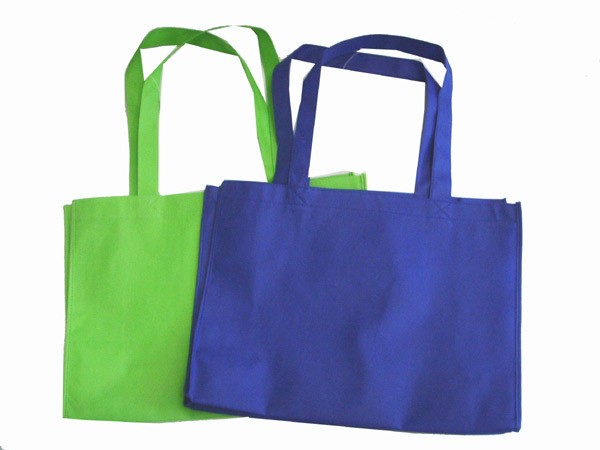 Green Non Woven Fashion Shopping bag