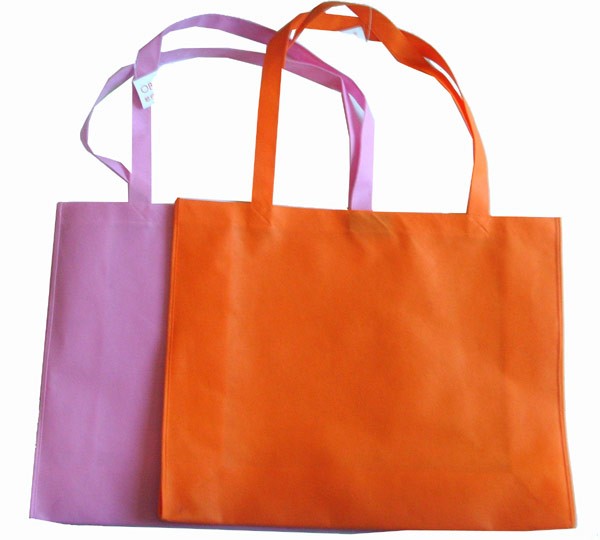 Yellow foldable Non Woven Shopping bag