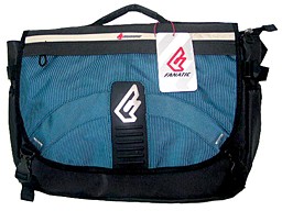 Blue  Polyster  sports bag
