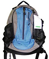 Blue Polyster  backpack sports bag