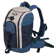 Blue sports backpack bag