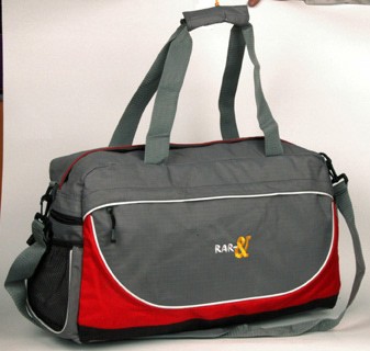 Gray Fashion Sports Travel Bags for men