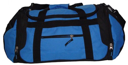 Quality Blue Travel Bags With Two Straps