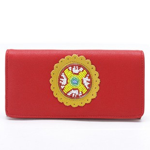 Red  Fashion   PU Wallet bag