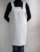 White Fashion Cotton Cooking  Apron