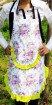 White cotton Cooking  Apron