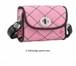 Pink Polyster Camera Bag