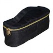 Fashion Black polyster Cosmetic bag