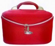 Gray Polyster Cosmetic bag