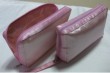 Pink Leather Beauty  Cosmetic bag