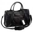 2012 Hot sell Black pu lady bag