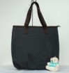 Fashion Black  Fabric  handbag