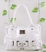 White leather  handbag