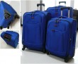 Blue EVA+Polyster Trolly bag