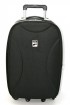 High Quality Black Leather Luggage bag