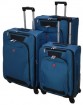 Polyster Soft Blue Luggage bag