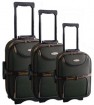 Quality Green Polyster EVA Luggage bag