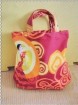 Pink polysten Shopping bag