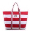 Red Polyster  Shopping bag