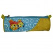 Blue kids cartoon pencil case