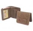 Brown real Leather Wallet bag