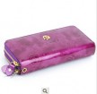 Purple  Fashion PVC Wallet bag