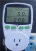 Multi-functionl energy saving power meter socket