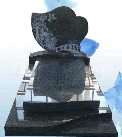 Shanxi black headstone